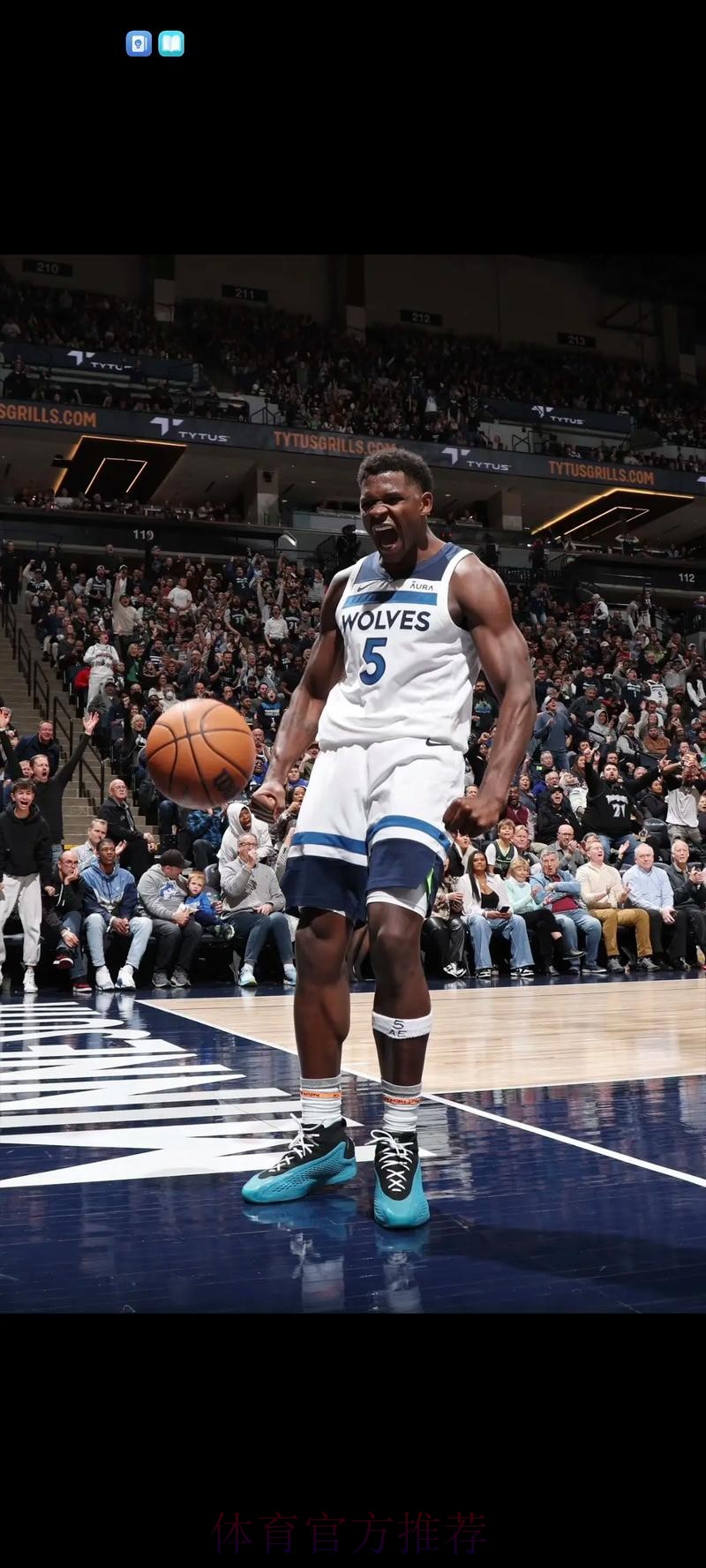 爱德华兹25分 森林狼战胜骑士